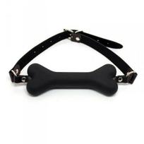 Burnos kaištis Boss Of Toys Easy Dog Gag, juodas
