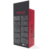bdsm - Burnos kamuoliukas Darkness Res Silicone Gag, raudonas/juodas - 2 nuotrauka