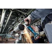bosch kampini slifuoklis - Akumuliatorinis kampinis šlifuoklis GWX 18V-10 P Solo, LB; 06019J4201 BOSCH - 2 nuotrauka