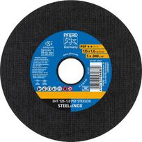 pjovimo diskai 125 x 1 x 22 23 mm - Nerūd. plieno pjovimo diskas PFERD EHT 125x1,0mm A60 P PSF-INOX - 1 nuotrauka