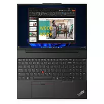 intel core ultra 7 155h - Lenovo ThinkPad E16 G2, Intel Core Ultra 5 125H, 16 GB, 512 GB, 16", Juodas (Black) - 4 nuotrauka