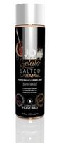 Vandens pagrindo lubrikantas Jo Gelato sūdyto karamelės skonio, 120 ml, su skoniu ir tinkamas vartoti