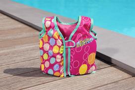 plaukimo liemene bestway - Bestway Aquastar Swim Safe, S/M, įvairių spalvų - 8 nuotrauka