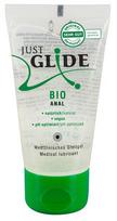 Analinis vandens pagrindo lubrikantas Just Glide Bio Anal, 50 ml