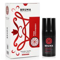Lubrikantas Bruma Liquid Vibrator Ultra Sliding Strawberry, 15 ml