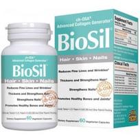 kolagenas nagams - BIOSIL, 60 kapsulių - 1 nuotrauka