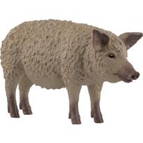 mangalics - Schleich Farm World vengrų mangalica veislės kiaulė 14892 - 2 nuotrauka