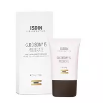Šveičiamasis veido valymo gelis Isdin Glicoisdin 15 Moderate 50 ml