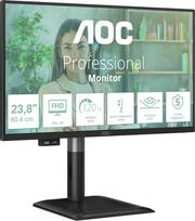 aoc 120hz monitorius - AOC 24P4U 23.8", FHD, IPS, 120Hz, Juodas (Black) - 7 nuotrauka