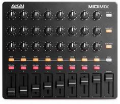 usb controller - AKAI MIDIMIX, Juodas (Black) - 1 nuotrauka
