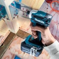 makita akumuliatoriniai suktuvai 18v - Makita DTD172RTJ, 18 V, 2x5,0 Ah - 2 nuotrauka