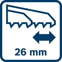 bosch siaurapjuklis - Bosch GST 18V-125 S Solo - 6 nuotrauka