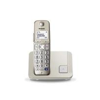 telefonas panasonic kx - Panasonic KX-TGE210FXN Champagne - 2 nuotrauka