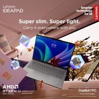 ryzen 7 7735hs - Lenovo IdeaPad Slim 5 14ARP10, Ryzen 7 7735HS, 16 GB, 1 TB, 14", Radeon 680M, Luna Grey (Grey) - 10 nuotrauka