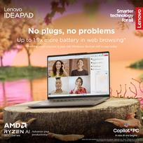 ryzen 7 7735hs - Lenovo IdeaPad Slim 5 14ARP10, Ryzen 7 7735HS, 16 GB, 1 TB, 14", Radeon 680M, Luna Grey (Grey) - 12 nuotrauka
