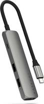 satechi usb c - Satechi 4-in-1 USB-C Slim Multiport Adapter 4K, Kosminė pilka (Space Grey) - 4 nuotrauka