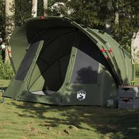 zvejybos palapine - vidaXL žvejybos palapinė, alyvuogių (Olive Green), penkiavietė, atspari vandeniui - 1 nuotrauka