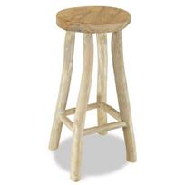 Baro kėdė VLX Solid Teak Wood 244545, ruda