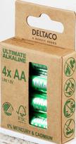 Deltaco Ultimate Alkaline AA (LR6), 1.5 V, 20 vnt.