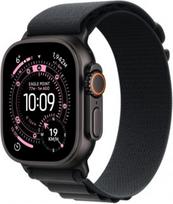 ultra apple watch - Apple Watch Ultra 3 49mm Juodas Titanium (Black Titanium) su Juodu Alpine Loop (Black Alpine Loop) - Didelis (Large) - 1 nuotrauka