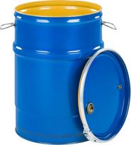 Beczkopol OH-60 Plieninė statinė 60L, nuimamas dangtelis, mėlyna (Blue)