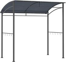 pavesine nuo lietaus - Pavėsinė Outsunny, 215x150x174/220 cm, Juoda (Black) - 1 nuotrauka