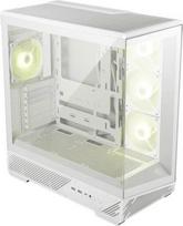 kompiuteris mini korpusas itx - MSI MAG PANO 130R PZ Baltas (White) Midi Tower - 1 nuotrauka