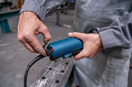 bosch slifuoklis 1700w - Kampinis šlifuoklis GWS 17-150 AG; 06017D1600 BOSCH - 2 nuotrauka