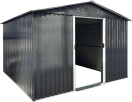 Metalinis sodo sandėliukas, 11,7 m², antracito (Anthracite)