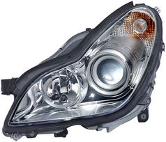 Priekinis žibintas HELLA 1ES008 821-311 MERCEDES CLS (C219)