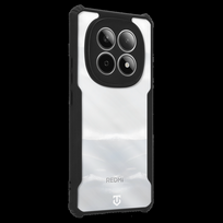 Tactical Quantum Stealth Dėklas Xiaomi Redmi Note 15 5G Skaidrus/Juodas (Clear/Black)