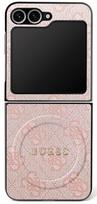 flip 7 deklas - Guess 4G Classic MagSafe Dėklas Samsung Galaxy Z Flip 7 - Rožinis (Pink) - 1 nuotrauka