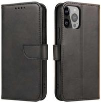 telefono deklai atverciami samsung - Hurtel Magnetinis Dėklas su Atvartu ir Piniginė Samsung M34 - Juodas (Black) - 1 nuotrauka