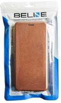 Beline Dėklas Book Magnetic Samsung Galaxy M31s M317 Rožinis Auksinis (Rose Gold)
