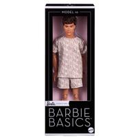 barbie kenas - Mattel Barbie Basics No10 lėlė Kenas rudais plaukais (JJX29) - 1 nuotrauka