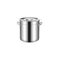 Rosberg R51211C30, puodas su dangčiu, 30 cm, 21 l, sidabro (Silver)