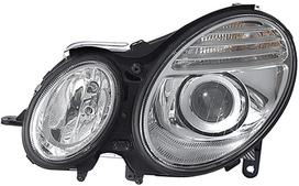 Priekinis žibintas HELLA 1ZT009 260-681 MERCEDES E T-MODEL (S211), E (VF211), E (W211)