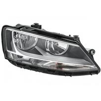 Priekinis žibintas HELLA 1EL010 395-021 VW JETTA IV