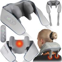 masazuoklis nugarai shiatsu - Neo-Sport NS-505 Šiatsu kaklo ir nugaros masažuoklis, belaidis, 3 režimai, šildymas - 1 nuotrauka
