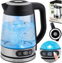 elektrinis virdulys reguliuojama temperatura - Berdsen BD-715 Stiklinis virdulys su temperatūros reguliavimu 1.8L (Glass Kettle with Temperature Control) - 1 nuotrauka