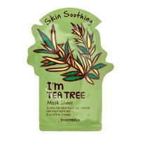 Tony Moly I'm Real Tea Tree lakštinė veido kaukė su arbatmeždiu 21 g