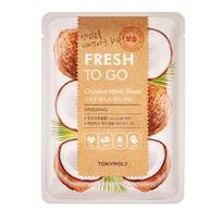 Tony Moly Fresh To Go Coconut lakštinė veido kaukė su kokosu 22 g