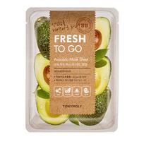 Tony Moly Fresh To Go Avocado lakštinė veido kaukė su avokadu 22 g