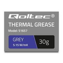 QOLTEC 51657 Qoltec Thermal paste 5.15W/m-K | 30g | grey