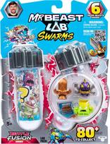 rinkinys - MrBeast Lab Swarms Fusion, 6 figūrėlės, 2,5 cm - 1 nuotrauka