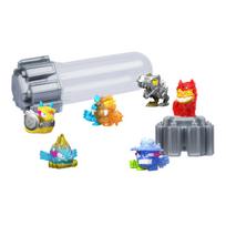 rinkinys - MrBeast Lab Swarms Fusion, 6 figūrėlės, 2,5 cm - 5 nuotrauka