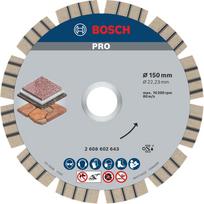 Deimantinis pjovimo diskas Bosch BEST FOR STONE; 150 mm