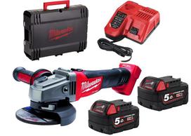 Milwaukee Šlifavimo staklės Akumuliatorinis kampinis slifuoklis MILWAUKEE M18 FSAG125XB-502X