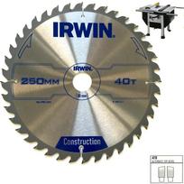 Medžio pjovimo diskas IRWIN, 350 x 3,5 x 30 mm, 40 dantų