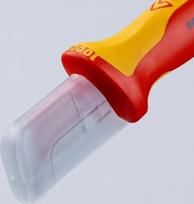 nuzievinimo reples - Peilis kabeliui KNIPEX 9855 - 4 nuotrauka